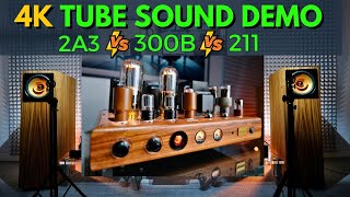 2A3 vs 300B vs 211  Which Single Ended Tube Amplifier is for you [upl. by Gabbert]