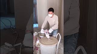 Putty powder mixing process [upl. by Ecnarwal415]