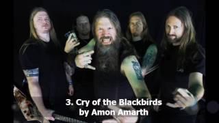 My Top 10 Metal Songs [upl. by Byrle]