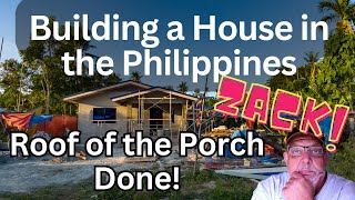 Building a House in the Philippines  Terrace Roof finally done [upl. by Ceevah]