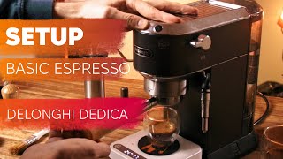 DeLonghi Dedica review  basic espresso at home [upl. by Alyehc]