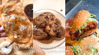 aesthetic baking tiktok compilation 🍰💗  recipe video compilation [upl. by Apoor]