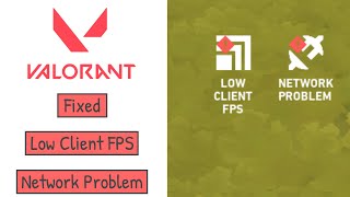 Fix valorant low client fps  valorant network problem  valorant fps drop fix [upl. by Lareena524]