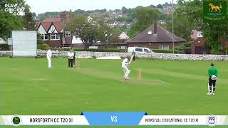 Leeds CL  Leeds T20 CL  Division 1  Horsforth CC v Kirkstall Educational CC  1st Innings [upl. by Sahcnip]