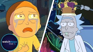 TOP 10 Momentos MAIS TRISTES de Rick amp Morty [upl. by Niro465]