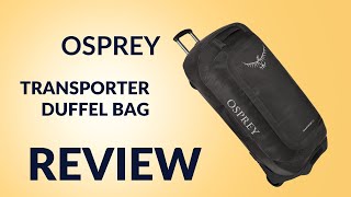 Osprey Transporter 120L Duffel Bag Review [upl. by Mitchel]