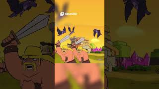 Dragons Attack clashroyale clashroyaleanimation clasharama momentsroyale clashofclans shorts [upl. by Adoc]