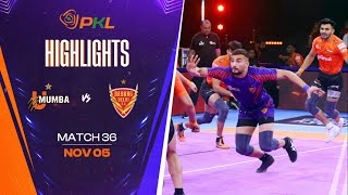 Match Highlights U Mumba vs Dabang Delhi KC  November 5  PKL Season 11 [upl. by Nnaeirrac]