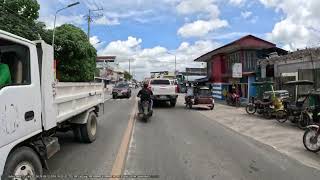 Driving Bayambang to Malasiqui to Santa Barbara to SampR Parking Lot Calasiao Pangasinan Philippines [upl. by Longan]