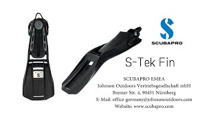 Scuba Diving Gear Review STek Fins from Scubapro [upl. by Formenti]