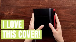 Better than a Hobonichi cover A6 Kokuyo Systemic cover review [upl. by Tammie]