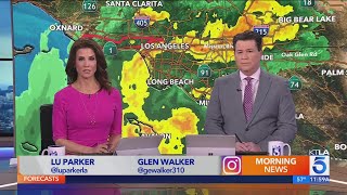 Damage widespread as storm hammers SoCal KTLA 5 Noon Team Coverage [upl. by Shandra]