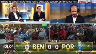 SL BENFICA X FC PORTO  GOLO DE HÉCTOR HERRERA AOS 90 MIN  CMTV [upl. by Mor]