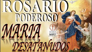 Rosario MILAGROSO💥 a VIRGEN MARÍA DESATANUDOS 🌹 para CASOS DIFÍCILES O URGENTES [upl. by Menedez]