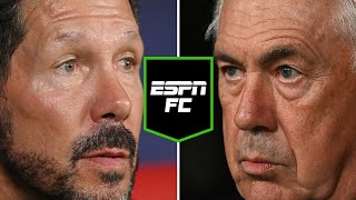 Real Madrid vs Atletico Madrid TIDES TURNING  ESPN FC [upl. by Akciret]