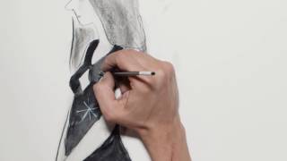 Fabriano Tutorial  Carboncino charcoal con Manuele Fior [upl. by Iaht]