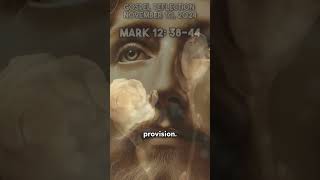 Gospel Reflection Mark 12 3844 [upl. by Artimed]