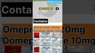 Omee D capsule  omee d tablet uses acidity omeecapsule omeprazole [upl. by Garceau]