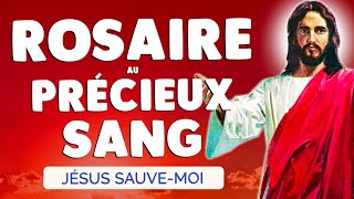 🙏 ROSAIRE au PRÉCIEUX SANG de JÉSUS CHRIST 🙏 Très PUISSANTE PRIÈRE [upl. by Lazaruk]