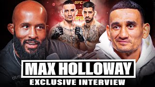 MAX HOLLOWAY on ILIA TOPURIA McGREGOR ISLAM KHAMZAT vs ROB PREDICTION  EXCLUSIVE INTERVIEW [upl. by Jepum]