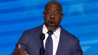 Sen Raphael Warnock full speech at 2024 DNC Aug 19 2024 [upl. by Arriaes640]