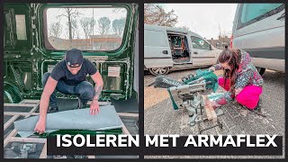 Camper isoleren met Armaflex [upl. by Nerak]