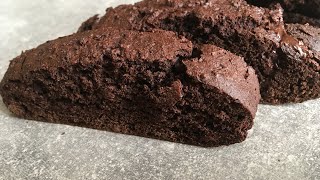 I brought this recipe from Italy Chocolate Coffee Biscotti in 15 minutes Simple and very tasty [upl. by Rockwell809]