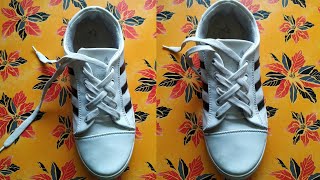 How To Lace Up Shoes  shoes lace style  Sanyog Meshram SM [upl. by Ngo]