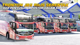 KONVOI B11R JETBUS 5 TRONTON GUNUNG HARTA BARU KELUAR KAROSERI [upl. by Akirrehs]