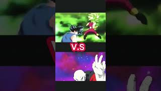 Dragon ball super kefla and gok fight VS jiren and goku fight dragonball super animation foryou [upl. by Meldon987]