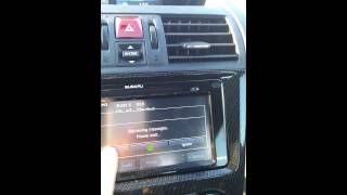 2015 subaru navigation problems [upl. by Aicilf]