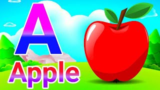 A for Apple B for Ball Abc phonics songs Alphabets Alphabet songs Abc songs English Alphabets [upl. by Rame]