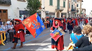 Palio di fucecchio 2024  Ep2  Sfilata Storica delle Contrade di Fucecchio  Toscana [upl. by Mord540]