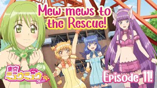 Mew mews save the civilians ✿ Tokyo Mew Mew New♡ Episode 11 [upl. by Sevik]