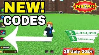 NEW UPDATE CODES Toy Defense Roblox  ALL CODES  July 29 2024 [upl. by Salomi]