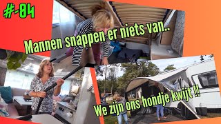 vlog84  Mannen snappen hier niets van We zijn ons hondje kwijt [upl. by Nibla500]