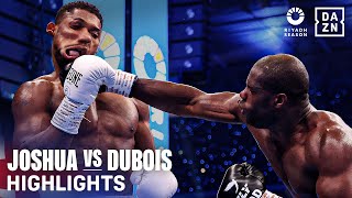 INCREDIBLE KO  Riyadh Season Card Wembley Edition  Anthony Joshua vs Daniel Dubois Highlights [upl. by Hesoj]