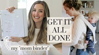 4 Productivity Tips that CHANGED MY LIFE  WorkAtHome Mom of 3  Becca Bristow MA RD [upl. by Nnylyahs]