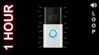 RING Camera Doorbell Sound 1 Hour Version [upl. by Usanis17]