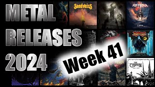 New Metal Albums 2024 Week 41 October 7th  13th [upl. by Litha]