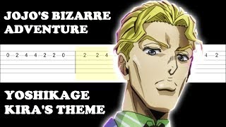 JoJos Bizarre Adventure Diamond Is Unbreakable  Killer Easy Guitar Tabs Tutorial [upl. by Chrissie]