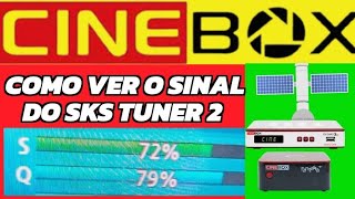 CINEB0X COMO VER SINAL SKS TUNER 2 [upl. by Cleodal522]