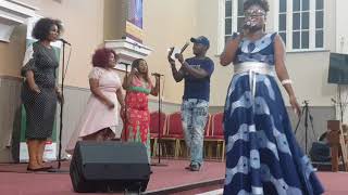 Mercy Mutsvene belts out her tunes at Gospel Divas [upl. by Walford]