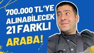 700000 TLYE Alınabilecek 21 Farklı Araba  2024  Otomobil Günlüklerim [upl. by Llenroc88]