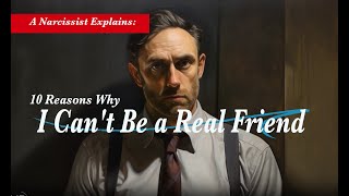 A Narcissist Explains 10 Reasons Why I Cant Be a Real Friend [upl. by Mazonson559]