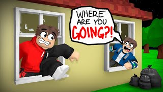 How to SNEAK OUT of Your Friend’s HOUSE in Roblox [upl. by Merrile916]