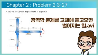 정역학 문제를 고체에 들고오면 벌어지는 일avi [upl. by Negriv]