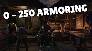 New World  0 To 250 ArmoringWeaponsmithing Fast And Easy Guide [upl. by Aicilihp294]