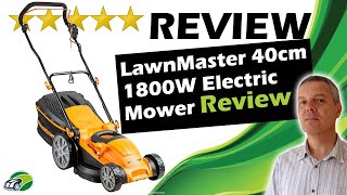 LawnMaster Electric 1800w Review [upl. by Weiss448]