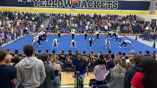 Stings Pep Rally Dance 12123 [upl. by Jakie744]